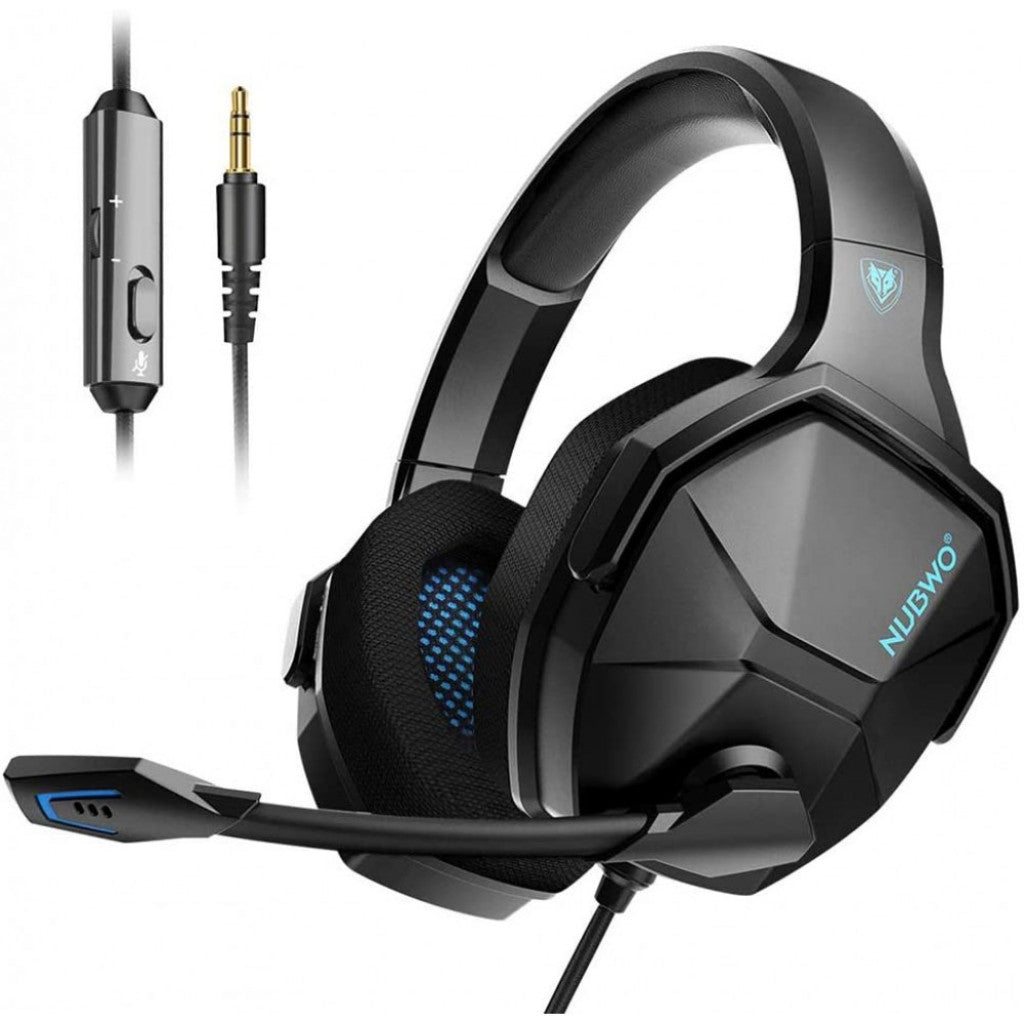 Nubwo Gaming Headset With 3.5mm Jack | Black