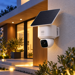 Eufy SoloCam E30 Outdoor Security Camera 2K with AI Motion Detection, Solar Charging & Two-Way Audio | White