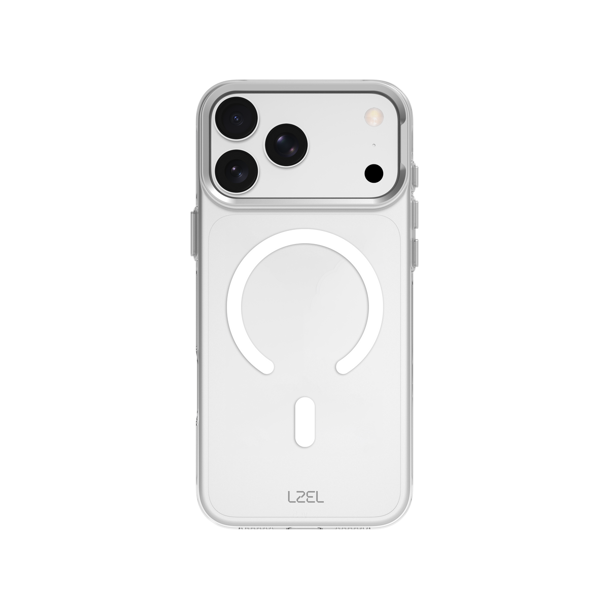 LZEL METAL MAGCRYSTAL Clear MagSafe Case with Metal Frame for iPhone 18 Pro & 18 Pro Max