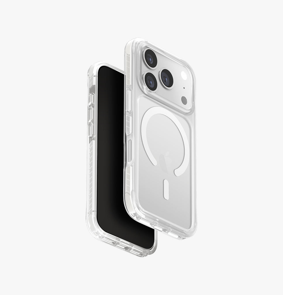 Uniq Hybrid Combat MagSafe Case for iPhone 17 Pro Max | Blanc White