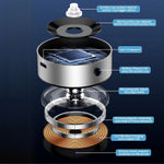 Automobile 360° Rotating Magnetic Vacuum Suction Mount | Silver