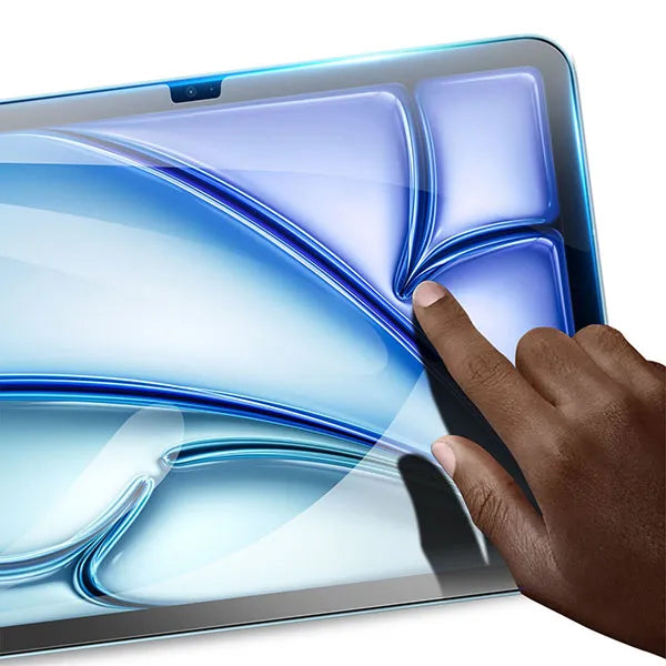 حماية شاشة زجاجي شفاف منحني من ANANK لجهاز iPad Air 11 بوصة (موديل 2024)