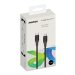 Momax 1-Link Flow 60W USB-C to USB-C Cable 1.2m | Black