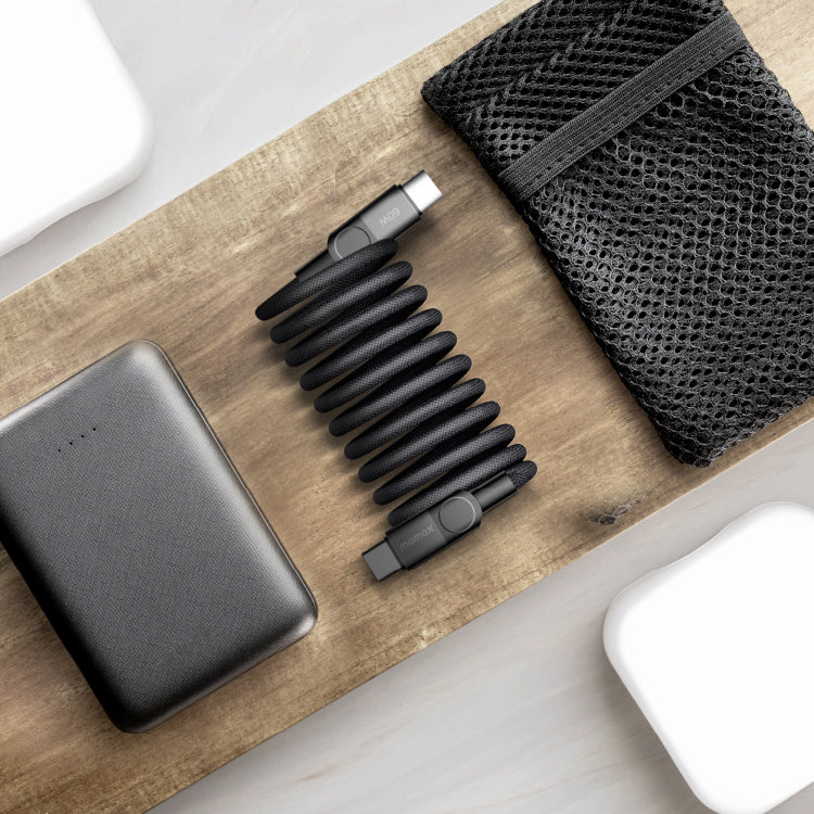 كيبل ماج لينك USB-C إلى Lightning مغناطيسي 60 واط بطول 2 متر من Momax | أسود