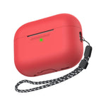 كڤر حماية سيليكون لسماعات AirPodsPro 2 من Xin_E | أحمر