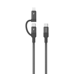 كيبل Momax Mag Link المغناطيسي  USB-C to USB-C و موصل Lightning بطول 1م