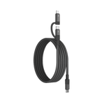 كيبل Momax Mag Link المغناطيسي  USB-C to USB-C و موصل Lightning بطول 1م