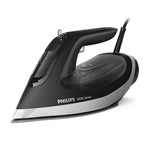 Philips 6000 Series Steam Iron, 2600W, 300ml Water Tank, SteamGlide Plus Soleplate | Black