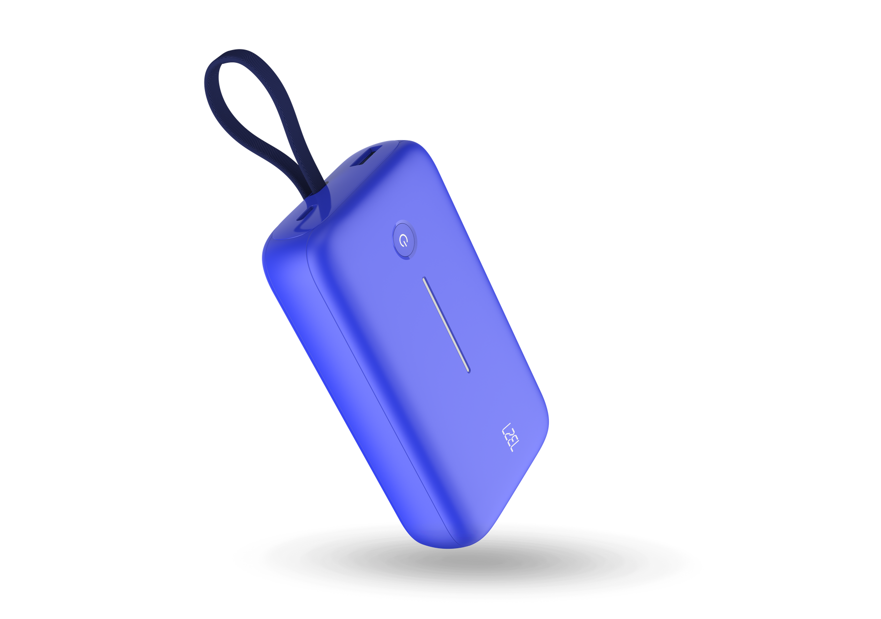 LZEL PrimeBrio Neo 20K Power Bank 30W – 20000mAh, Detachable Type-C Cable | Blue