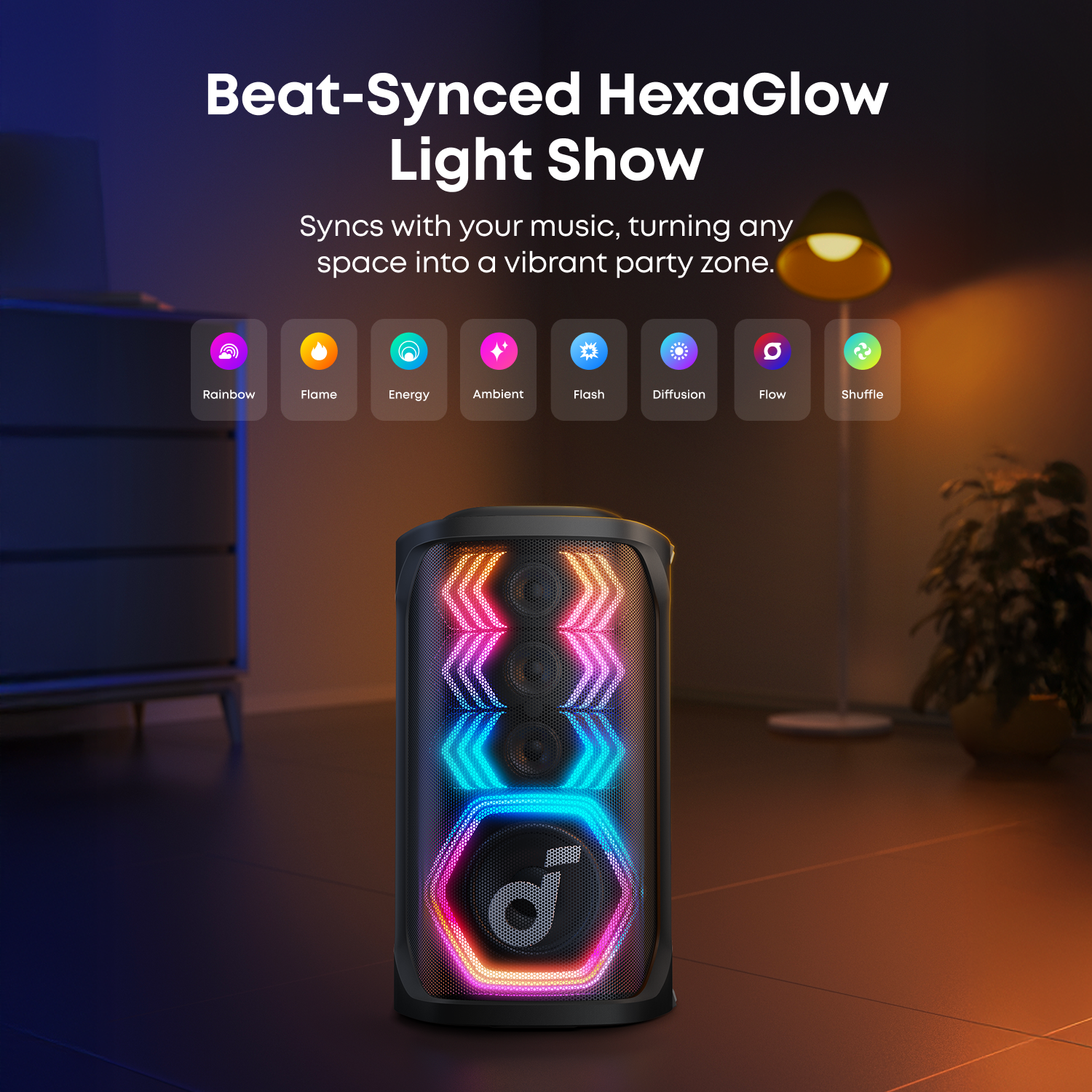Soundcore Rave 3S Party Speaker | Black
