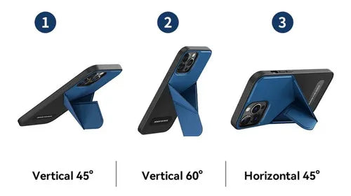 كڤر حماية Element Series من RockSpace  لهاتف iPhone 13 Pro حامل قابل للطي| أزرق