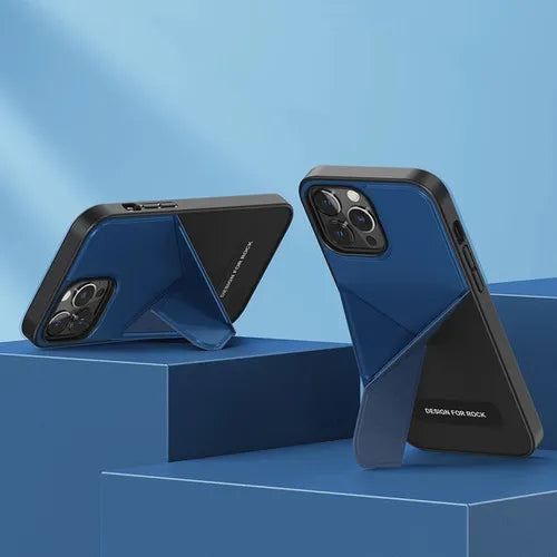 كڤر حماية Element Series من RockSpace  لهاتف iPhone 13 Pro حامل قابل للطي| أزرق