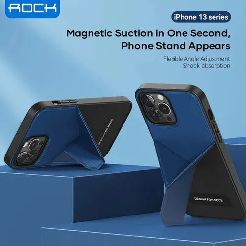 كڤر حماية Element Series من RockSpace  لهاتف iPhone 13 Pro حامل قابل للطي| أزرق