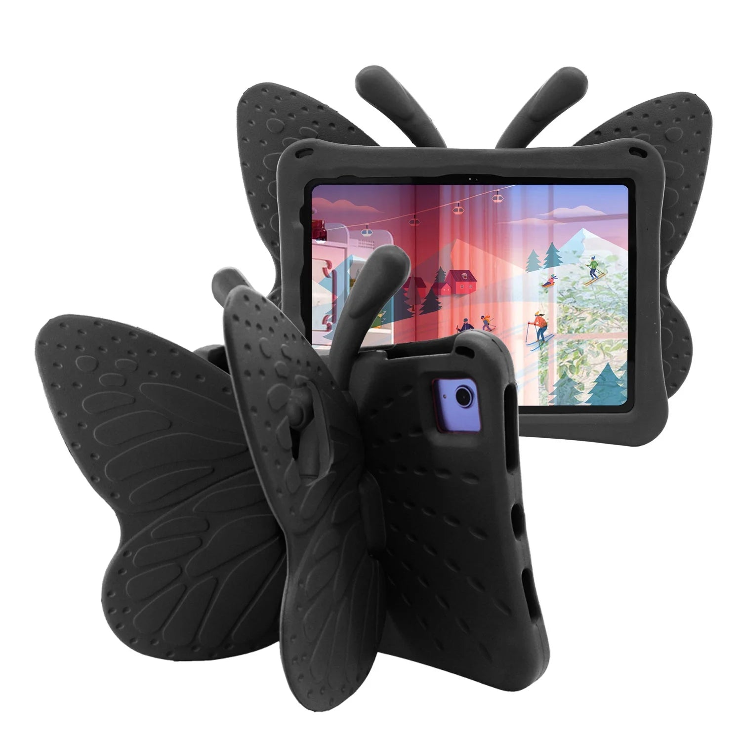 Butterfly EVA Cover For iPad 10.2 - Black (Butterfly 10.2 )