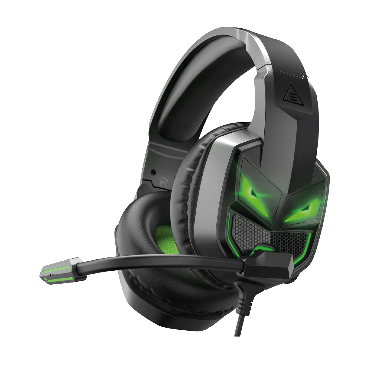 Eksa Gaming Headset With 3.5mm Jack With Led Light Black | E7000