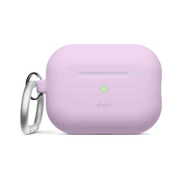 حافظة سيليكون لسماعات AirpodsPro 2 من Elago - لون لافندر (EAPP2SC-ORHA-LV)