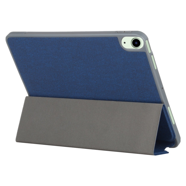 ZGA BUILT PENCIL SLOT IPAD PROTECTIVE CASE FOR IPAD 10.9/11 BLUE | 752229