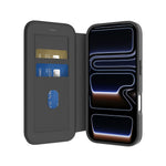 LZEL MagFlip Wallet Case for iPhone 17 Pro Max | Black