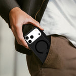 LZEL MagFlip Wallet Case for iPhone 17 Pro Max | Black