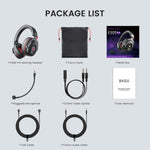 EKSA 2in1 Gaming Headset 7.1 Surround Sound With 3.5mm Jack | Black Red