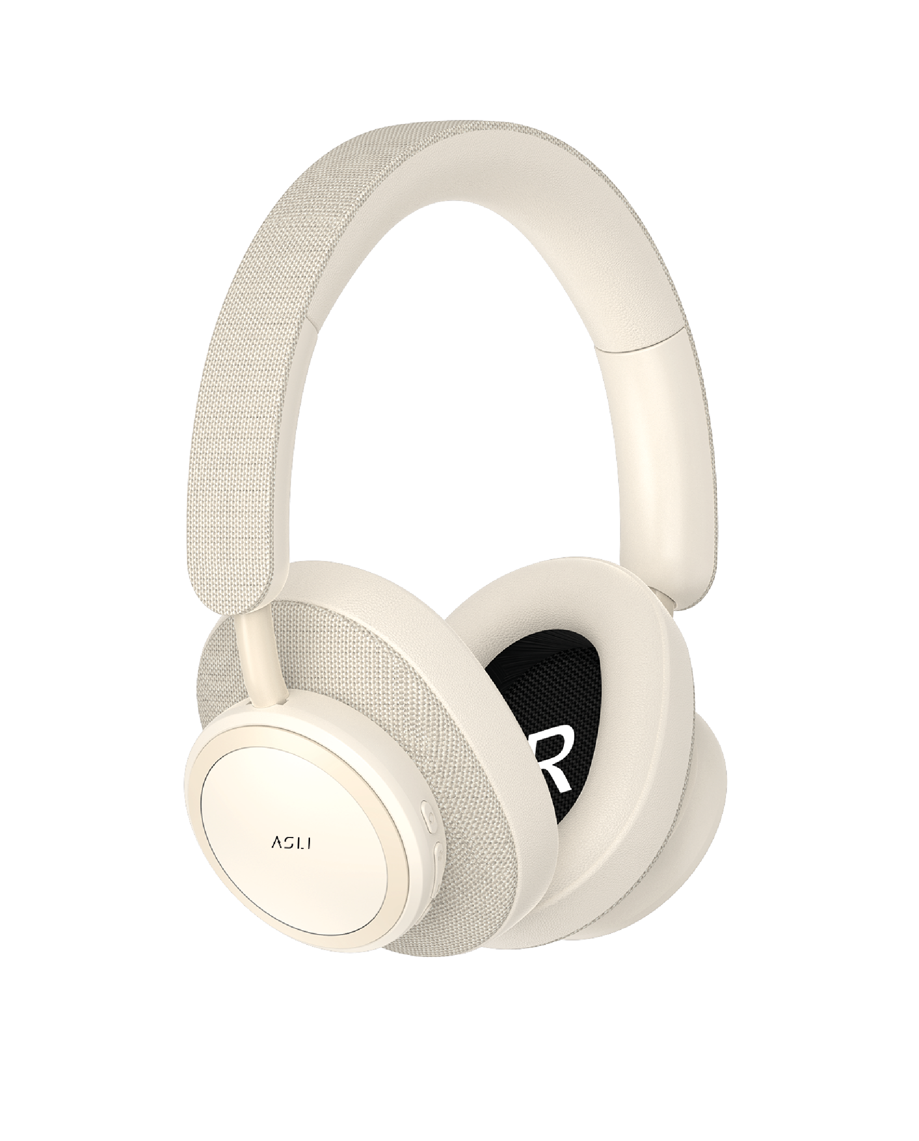 Asli Global Echo Max Ultimate Sound Over-Ear Wireless Headphones | Beige