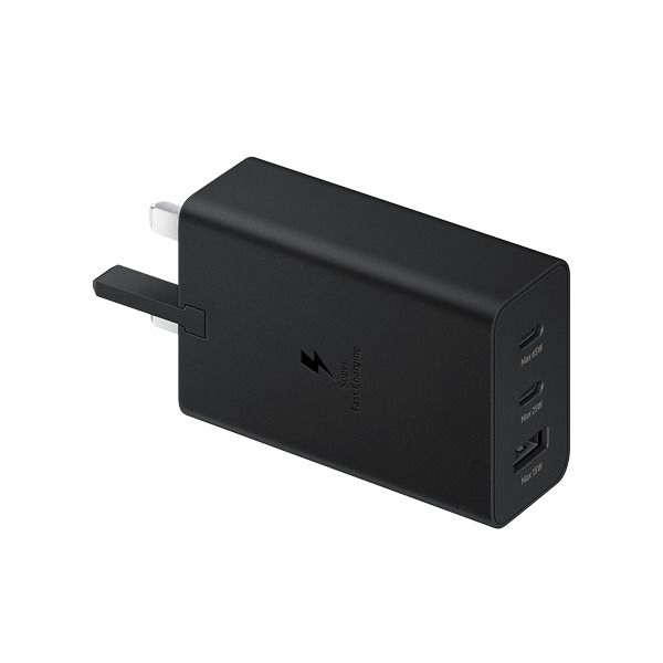 Samsung 65W Power Adapter Trio - Black (EP-T6530NBEGAE)