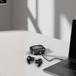 Asli Global EchoPods Pro True Wireless Stereo Earbuds with Active Noise Cancellation | Black