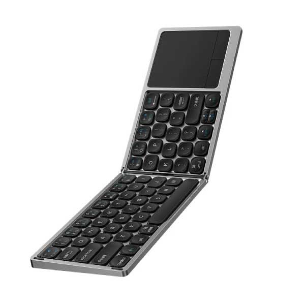 Wiwu Foldable Keyboard Steel with Touch Pad | Gray