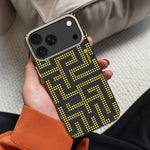 aslitec MAZEMAG MagSafe Case with Metal Accents & Maze Pattern for iPhone 18 Pro