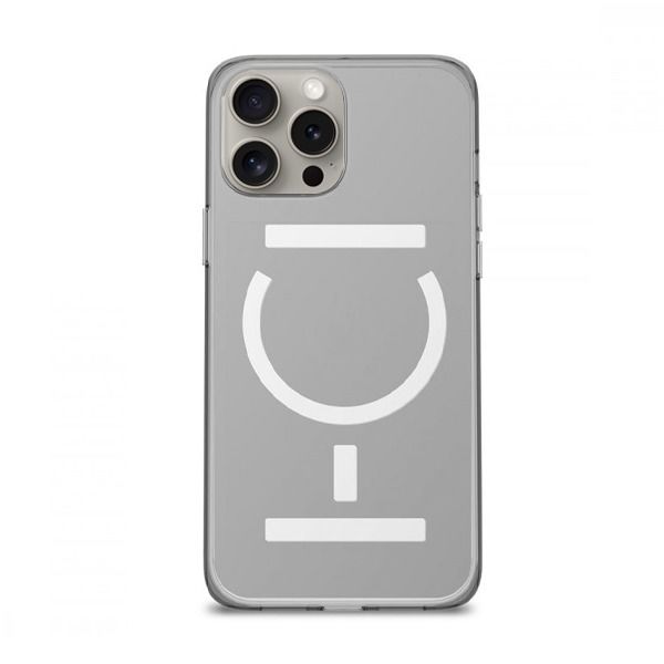 Goui iPhone 15 Pro Max Case Transparent With Free Strap | G-MAGENT15PM-CR