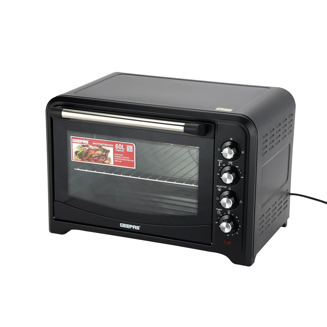 Geepas Electric Oven With Convection And Rotisserie, 60L"Min 1