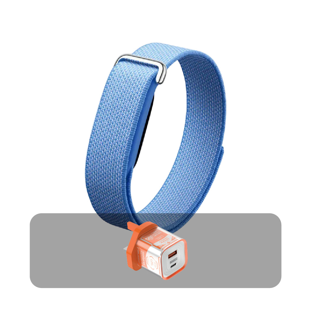 سوار متتبع اللياقة البدنية Google Fitbit Air بدون شاشة + عرض الباندل