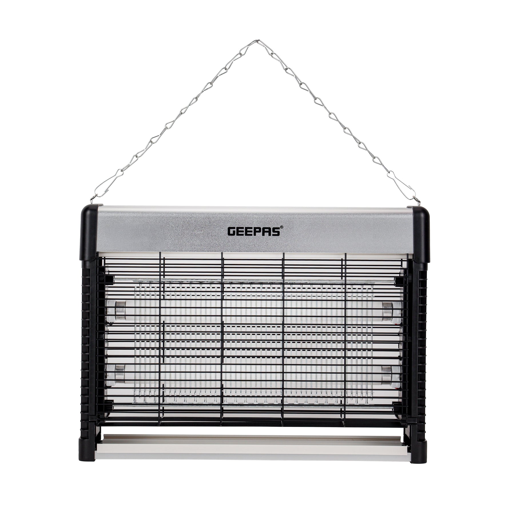 Geepas Electric Insect Killer | 20W UV Bug Zapper with 2x10W Tubes | Pollution-Free, Low Power Consumption| Automatic Pest Control Device
