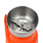 Geepas Coffee Grinder - 40g Capacity, 150W Powerful Motor, Durable Jar and Blade/Ergonomic Grip, Perfect for Grinding Coffee Beans /Orange