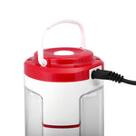 Geepas Rechargeable LED Lantern |7 Hours Runtime| 5.6V Long-Lasting Battery| 360° Bright Lighting| Overcharge Protection| Ideal for Emergencies