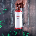 Geepas Rechargeable LED Lantern |7 Hours Runtime| 5.6V Long-Lasting Battery| 360° Bright Lighting| Overcharge Protection| Ideal for Emergencies