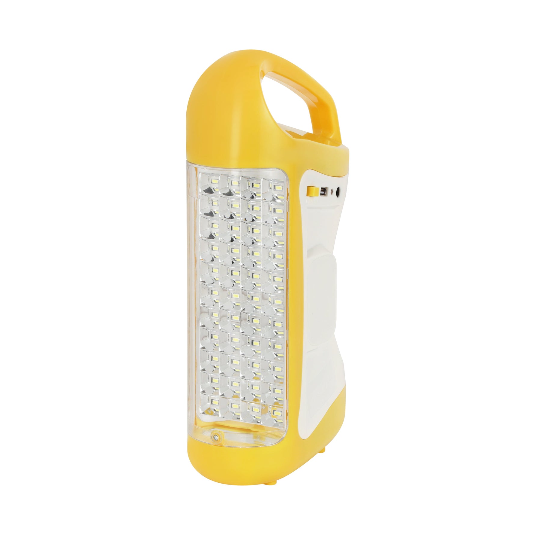 فانوس LED قابل للشحن من Geepas GE5510 – مزود بـ 44 LED من نوع SMD | مدة تشغيل 100 ساعة | زجاج بلاستيك مقاوم للكسر | شحن جوال عبر USB | طاقة قوية للطوارئ