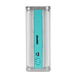Geepas Emergency Lantern | 100 SMD LED| Solar Input| Type-C Charging| USB Output| 1800mAh Lithium Battery | Multi-Function Rechargeable Light