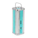 Geepas Emergency Lantern | 100 SMD LED| Solar Input| Type-C Charging| USB Output| 1800mAh Lithium Battery | Multi-Function Rechargeable Light