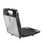 شواية من  Geepas ستانلس ستيل لأربع شرائح – تحكم في درجة الحرارة، ألواح غير لاصقة