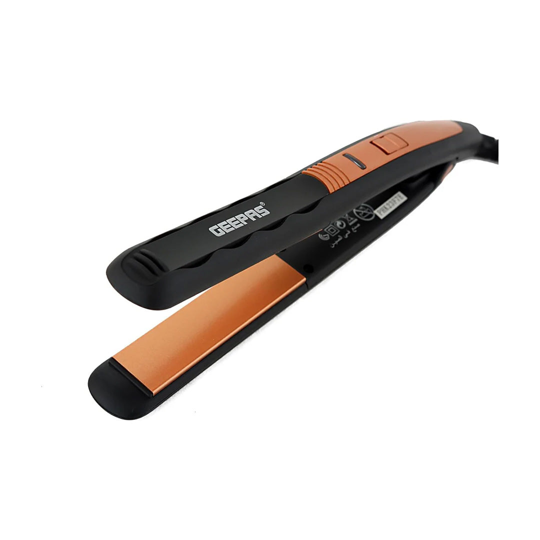 Geepas Ceramic Hair Straightener – Rose Gold