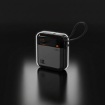 بطارية متنقلة ZenoFlex Charge+ Mini من ليزل بسعة 10000 مللي أمبير بتقنية الشحن السريع PD | رمادي