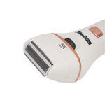 Geepas 4-in-1 Rechargeable Ladies Epilator Set | Hair Shaver | Epilator & Dual Callous Remover Heads | LED Battery Display | 2-Speed Levels