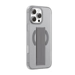 كڤر حماية مع مسكة سيليكون وحامل متوافق مع MagSafe لهاتف iPhone 16 Pro Max 