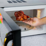 Geepas Digital Microwave Oven | 40L Large Capacity | 1500W Powerful Performance| Touch Control Panel, Multi-Cooking & Defrost Functions