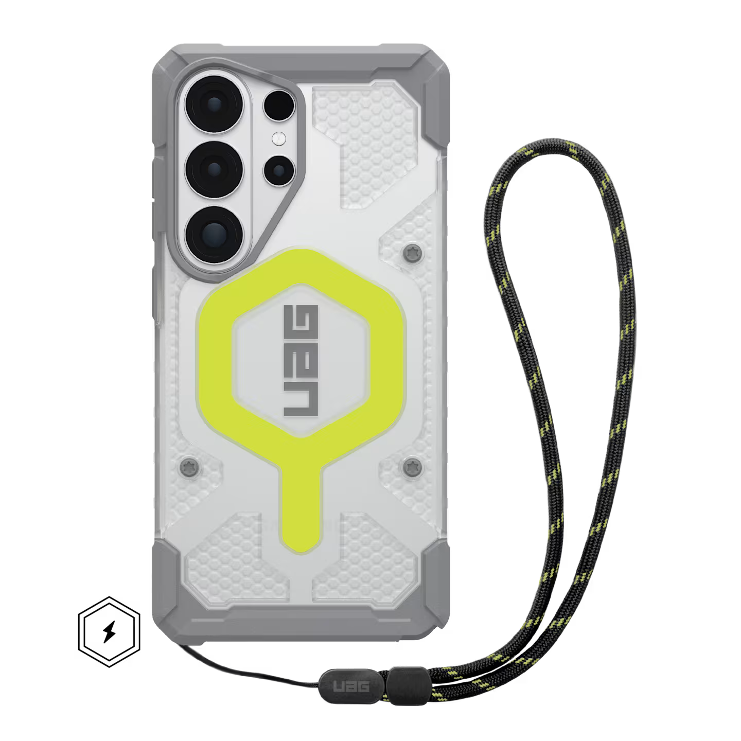 UAG Samsung Galaxy S26 Ultra Pathfinder Clear w/Magnet w/Lanyard Case