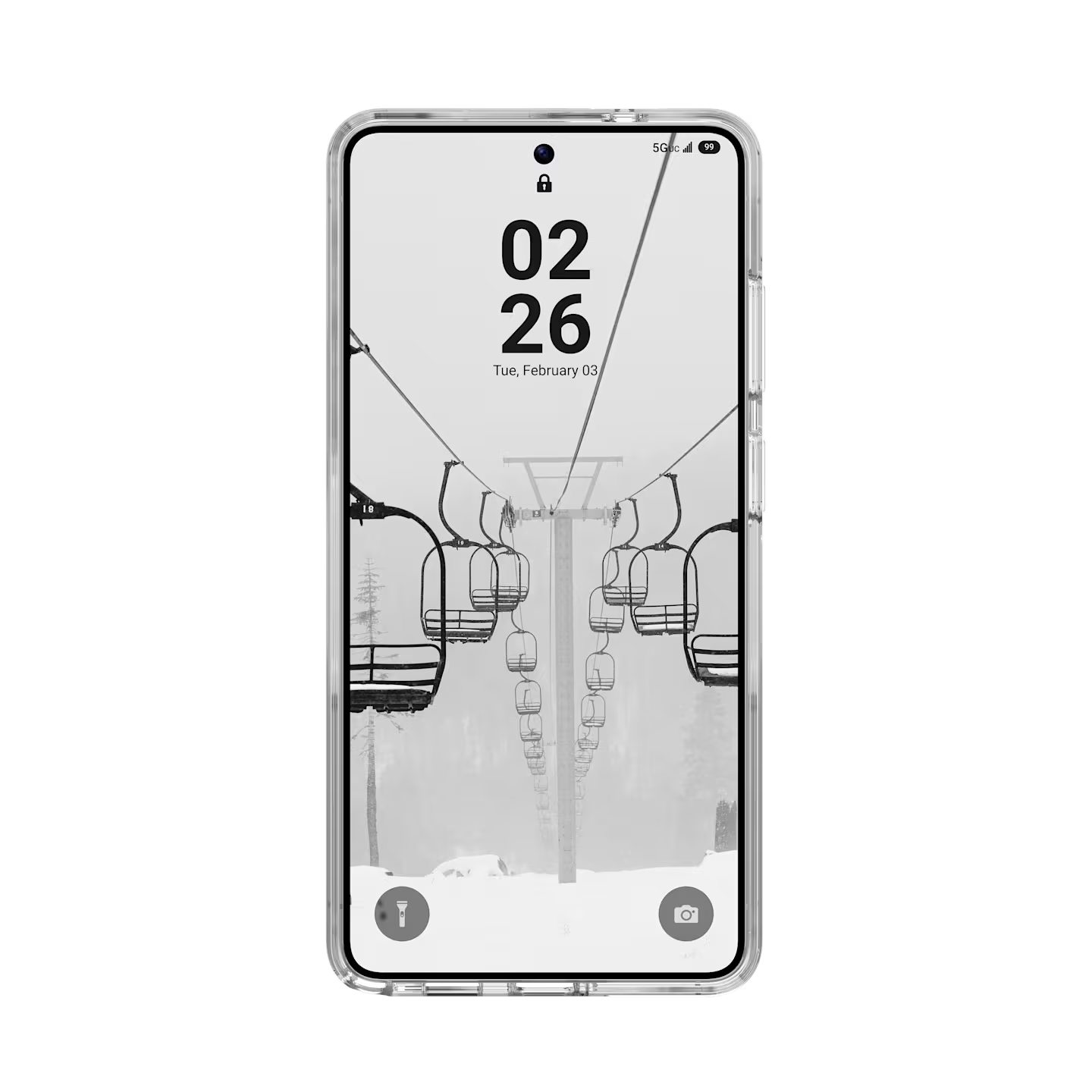 UAG Samsung Galaxy S26 Ultra Scout Clear w/Magnet Ice/White Case