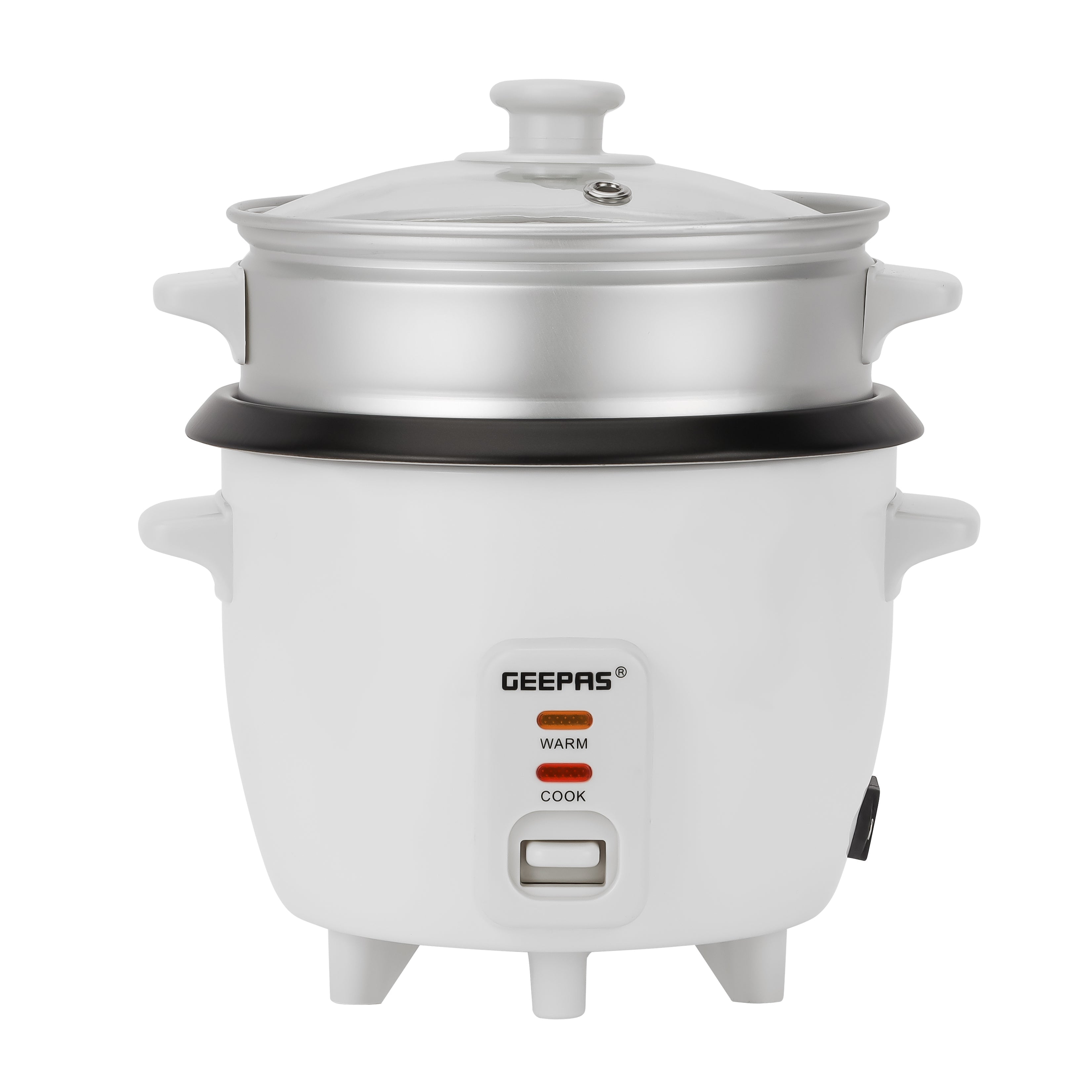 Geepas Multifunction Rice Cooker | 0.6L Compact Capacity