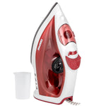 Geepas  Steam Iron – Non-Stick Soleplate, Comfortable Handle, 120ml Water Tank, Multi-Function
