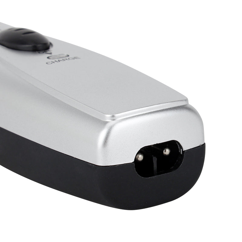 Geepas Rechargeable Hair Trimmer | Chromium Blade, 5-Length Comb, 60-Min Run Time